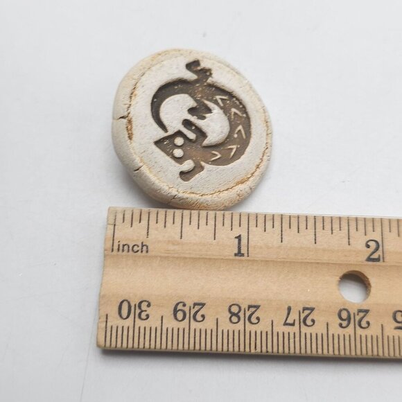 Handcrafted Ceramic Lizard Brooch Pin Vintage Southwest - Picture 4 of 4